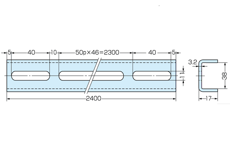 Ｕカナグ　Ｕ－３８－３Ｃ （三価クロメート）