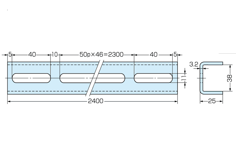 Ｕカナグ　Ｕ－３８Ｈ－３Ｃ （三価クロメート）