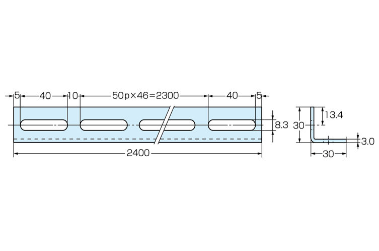 ﾏﾙﾁｱﾝｸﾞﾙ　Ｌ－３０Ｓ－ＳＵＳ－2.4 （ステンレス製）