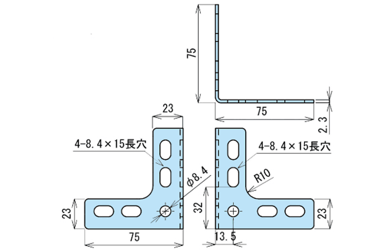 ユニカナグ　ＵＮ－３０ＴＬ－３Ｃ (三価クロメート)