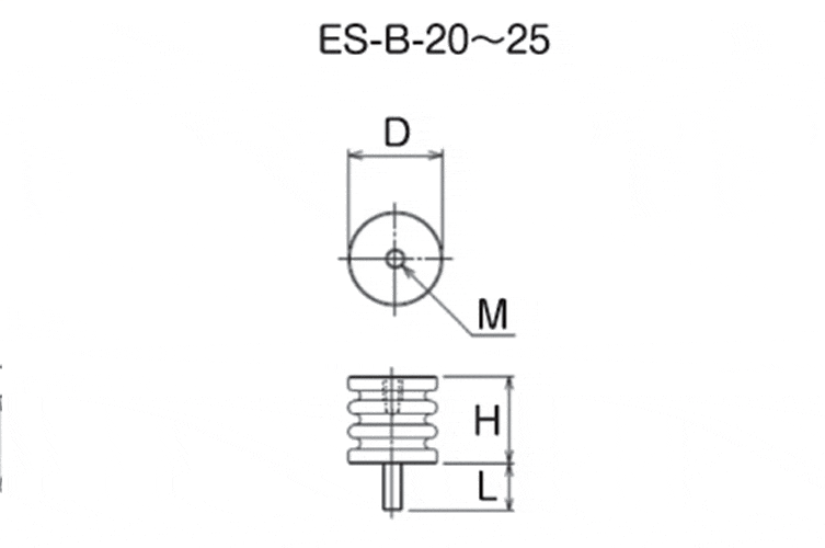 ESｽﾍﾟｰｻｰ難燃性 ＥＳ-Ｂ-２０-６０５-Ｖ０ 【RoHS10対応品】　難燃性UL94-V0