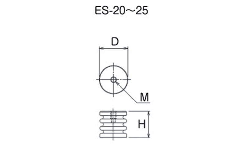 ESｽﾍﾟｰｻｰ難燃性 ＥＳ-２０-５-Ｖ０ 【RoHS10対応品】　難燃性UL94-V0