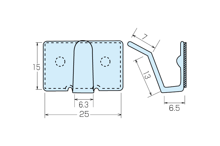 ハイステッカー　ＥＤ－２５－ＳＡ RoHS10対応・三価クローメート
