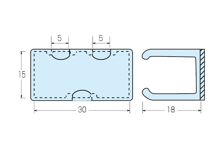 ハイステッカー　ＷＤ－３０－ＳＡ RoHS10対応・三価クロメート